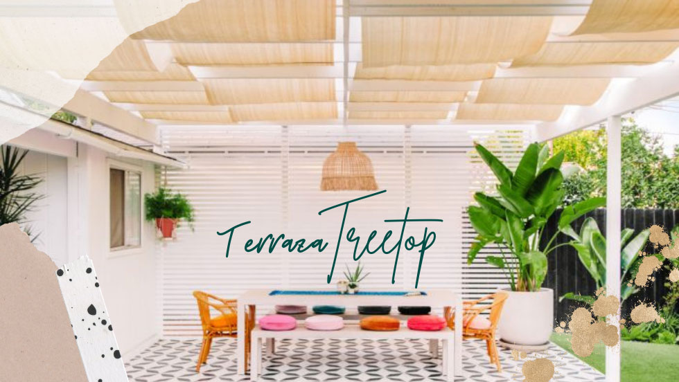 Transforma tu terraza en un espacio digno de Pinterest con las Mallas Sombra Premium de Treetop. Contamos con una amplia variedad de colores y formatos, y son muy fáciles de instalar sobre madera con los Fijadores para Malla Sombra Treetop.